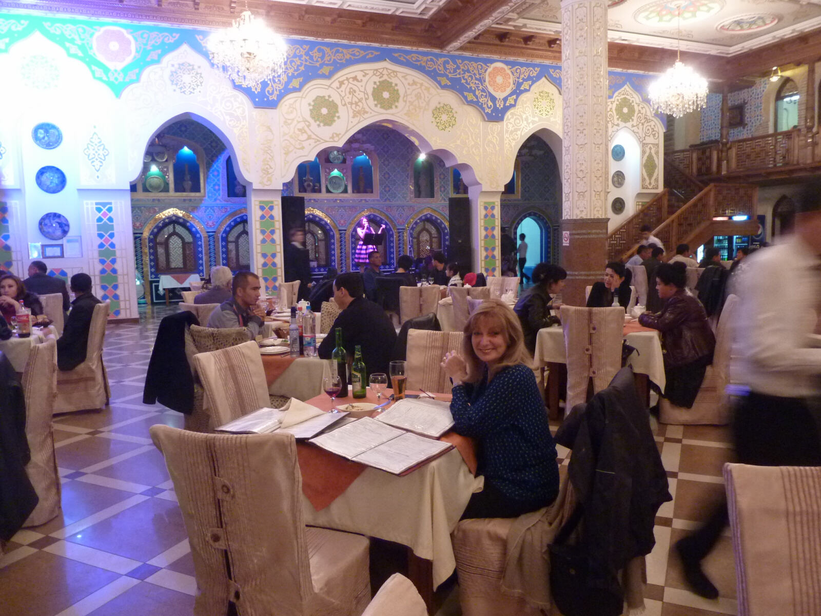 In the Restaurant Samarkand in Samarkand, Uzbekistan
