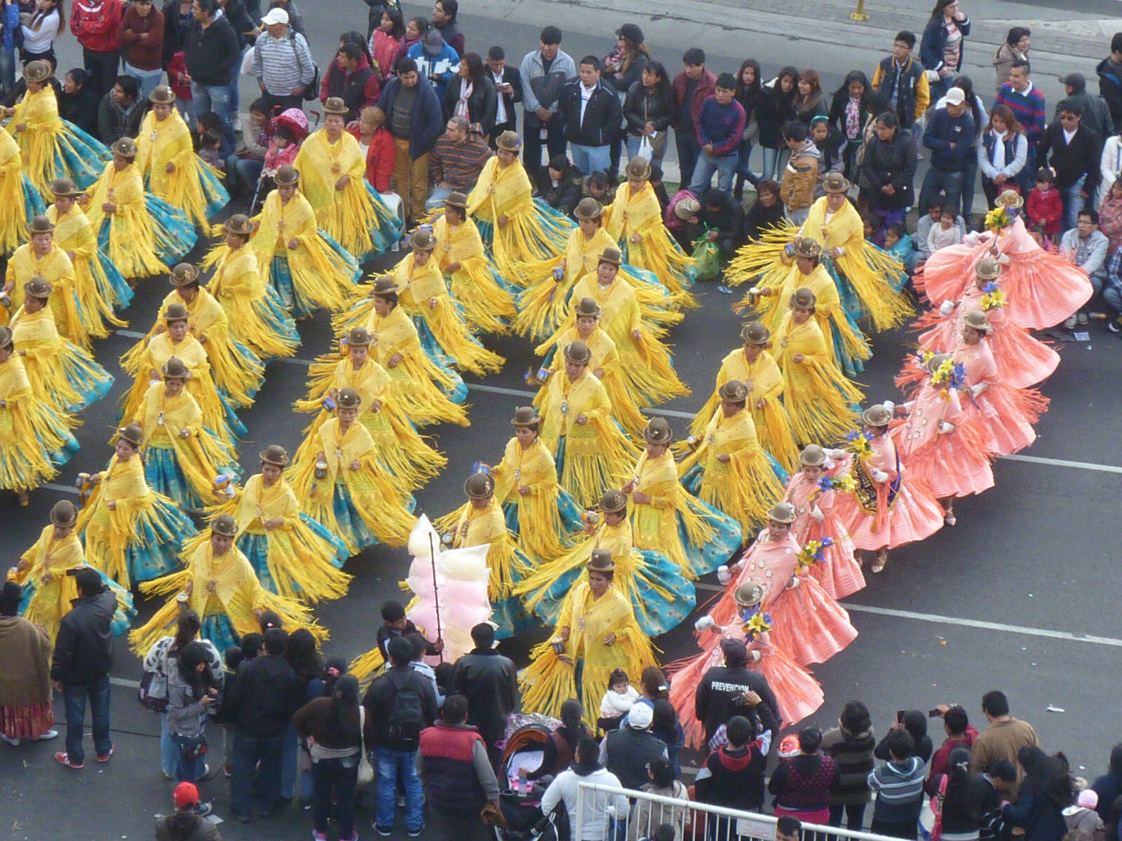 Festival procession in Buenos Aires, Argentina