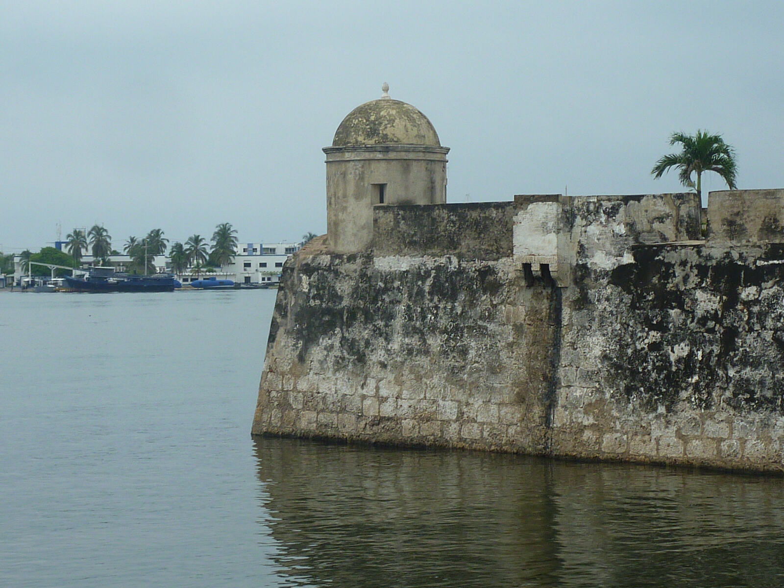 Baluarte del Reducto in the city walls of Cartagena