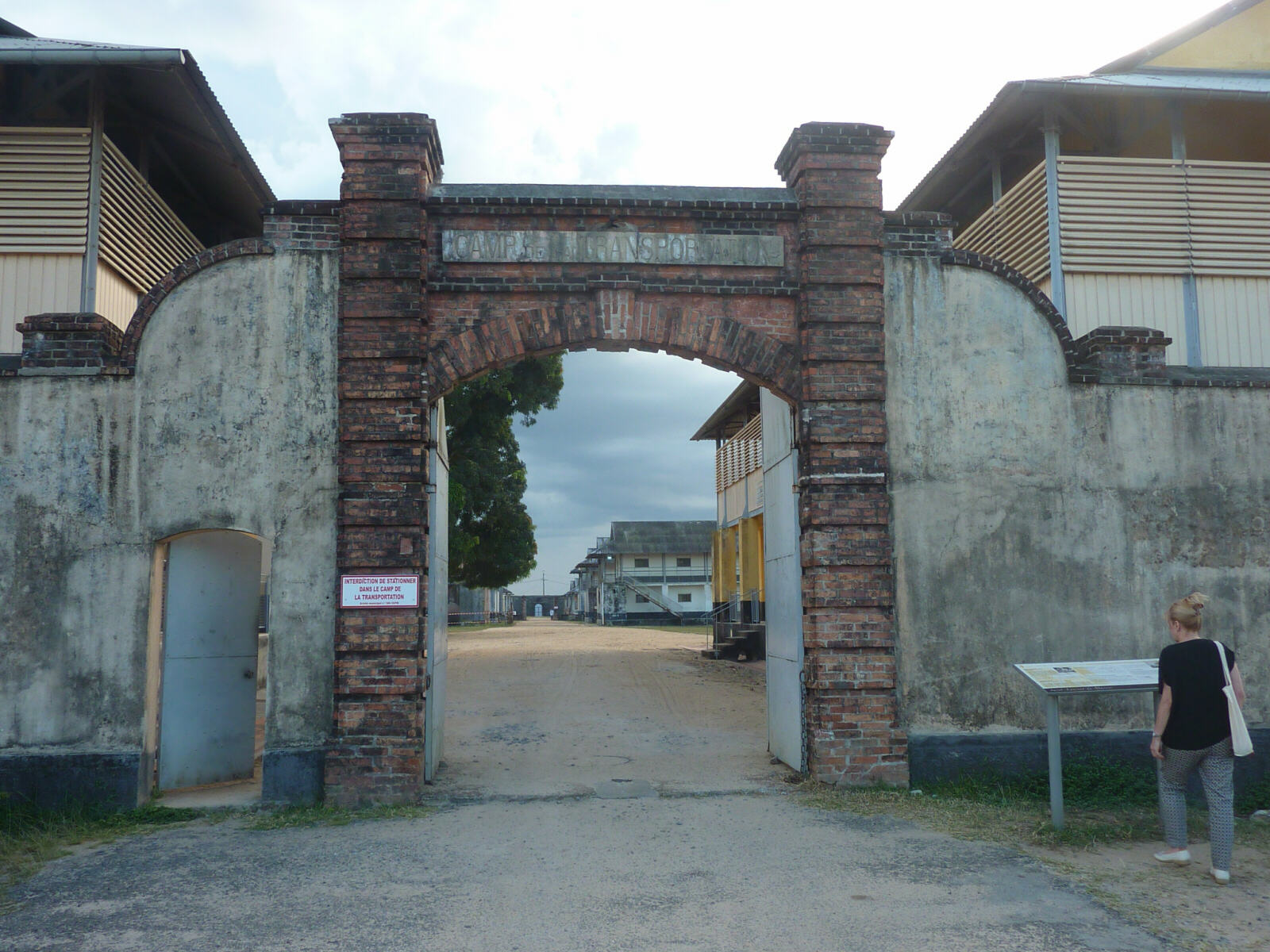 The Camp de Transportation (prison) in St Laurent, French Guyane