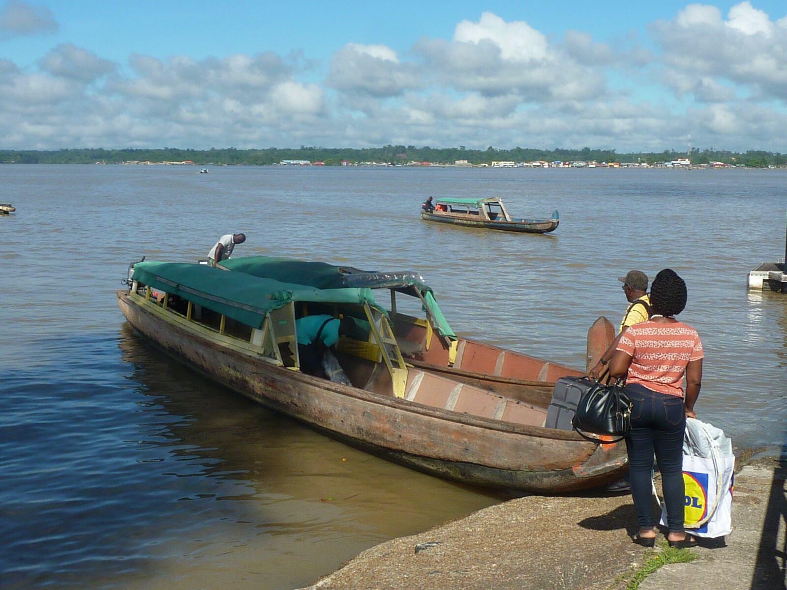 Ferries to Suriname from St Laurent, French Guyane