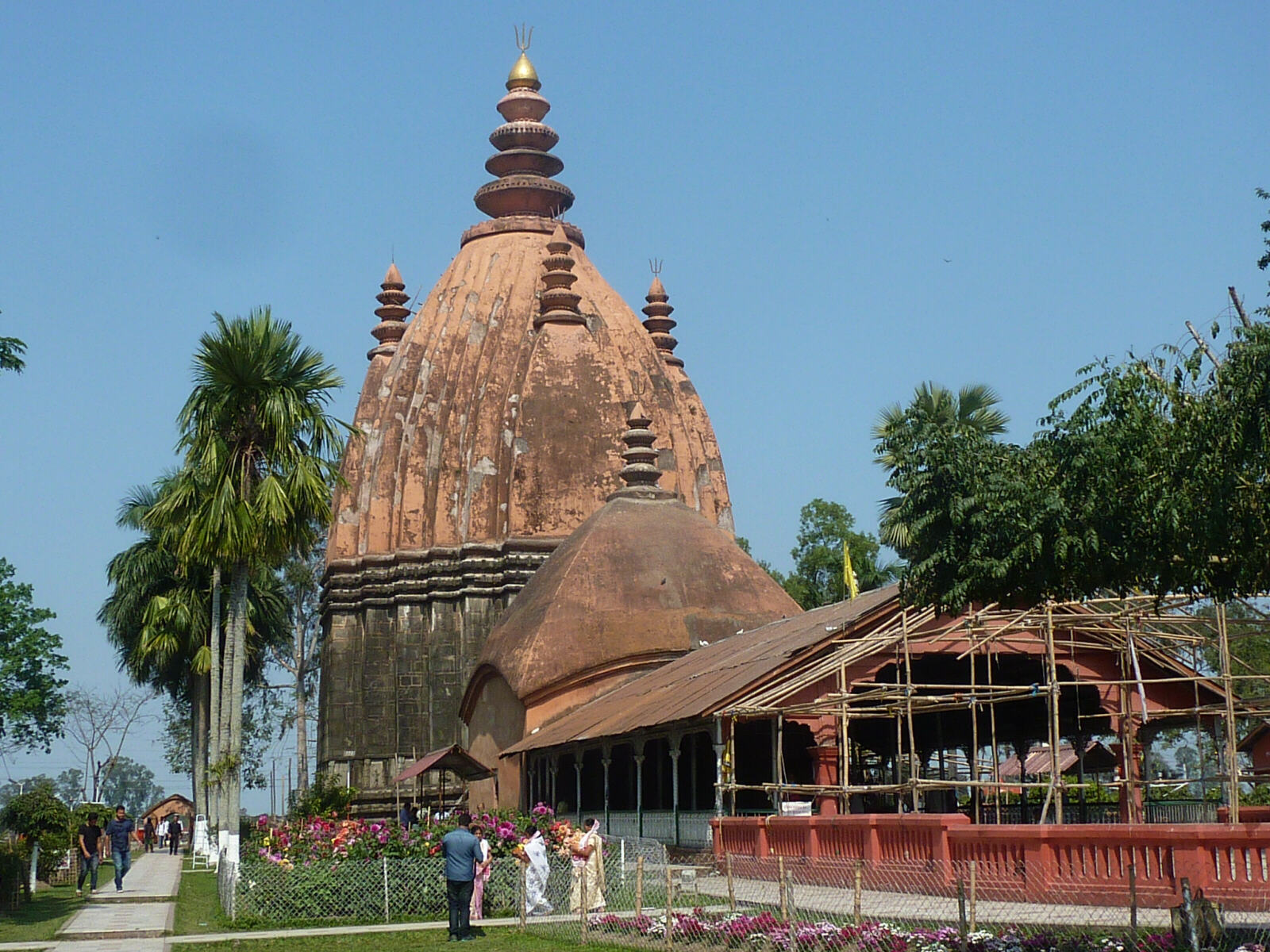 Shivadol Mandir in Sivasagar, Assam, India