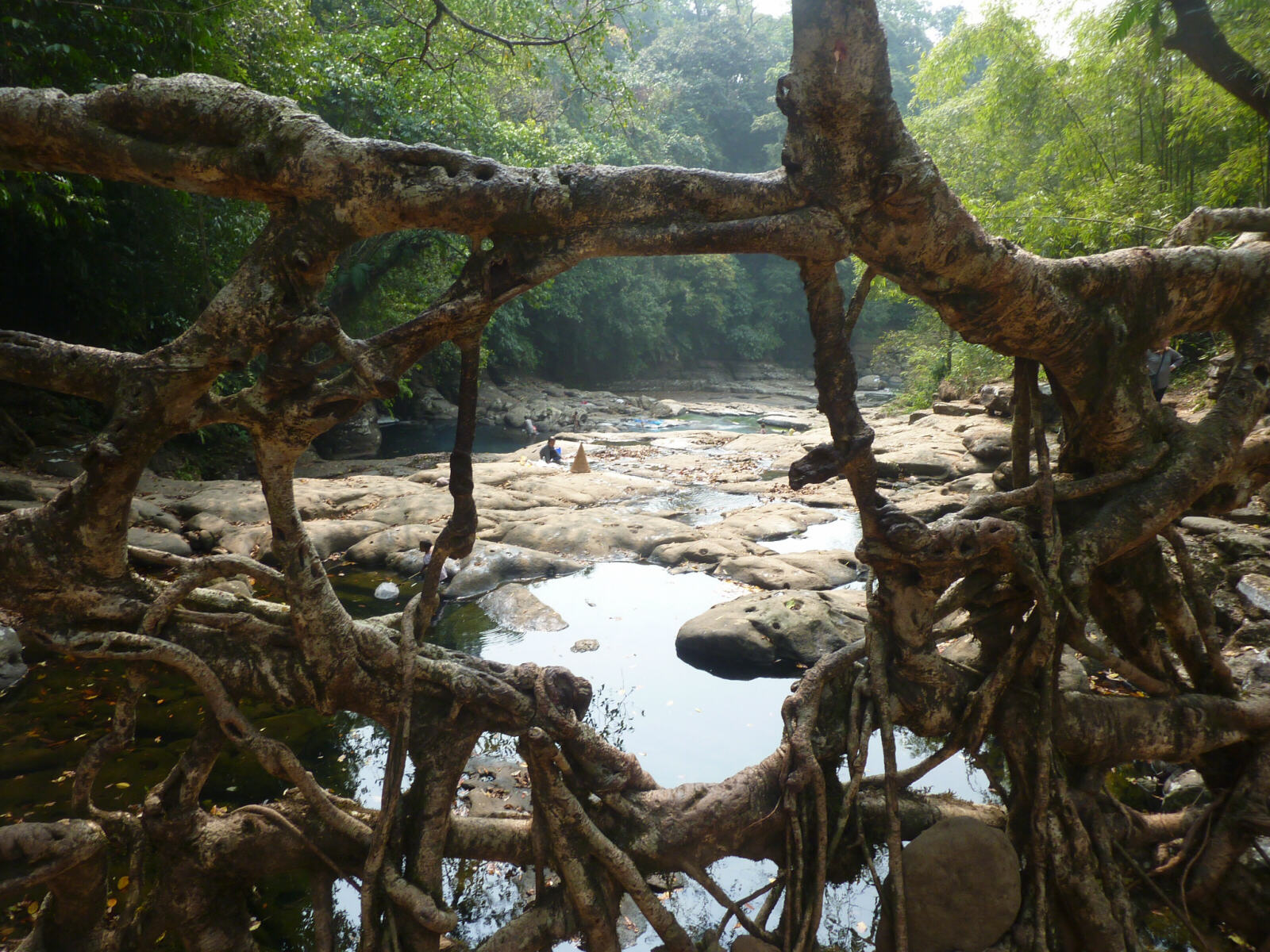 The river at Rivai village, Meghalaya state, India