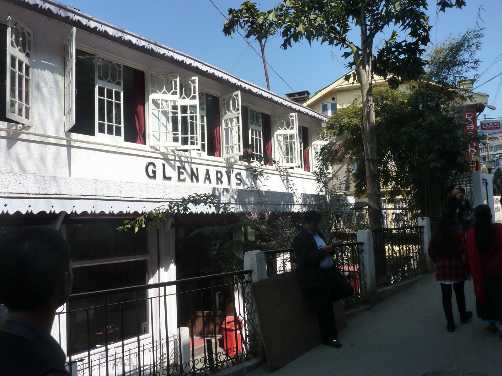 Historic Glenary's Tea Room in Darjeeling, India
