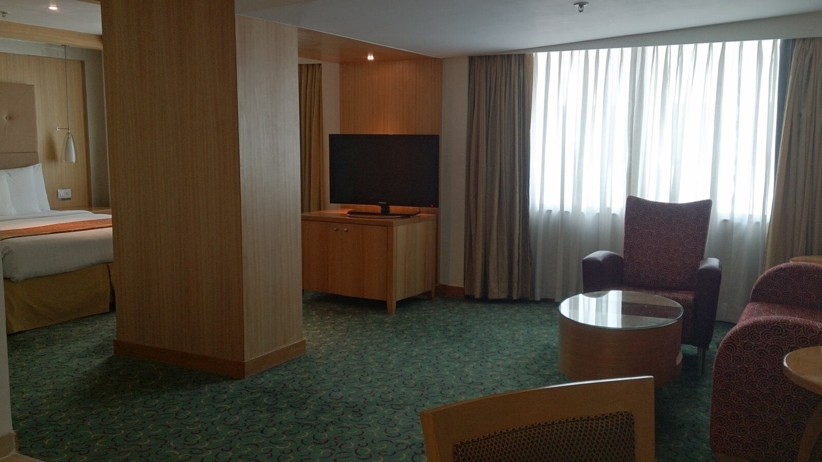 Our suite in the Chennai Marriott