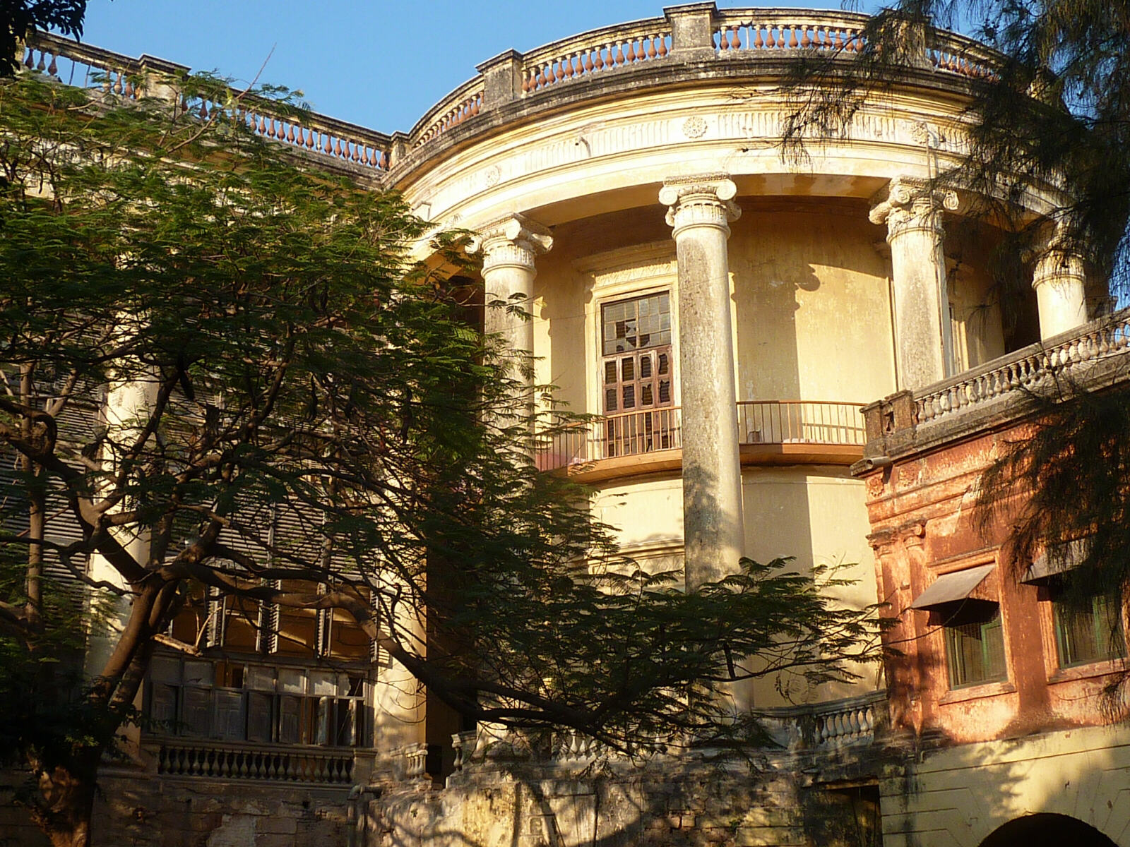The former British Residency in Hyderabad, India