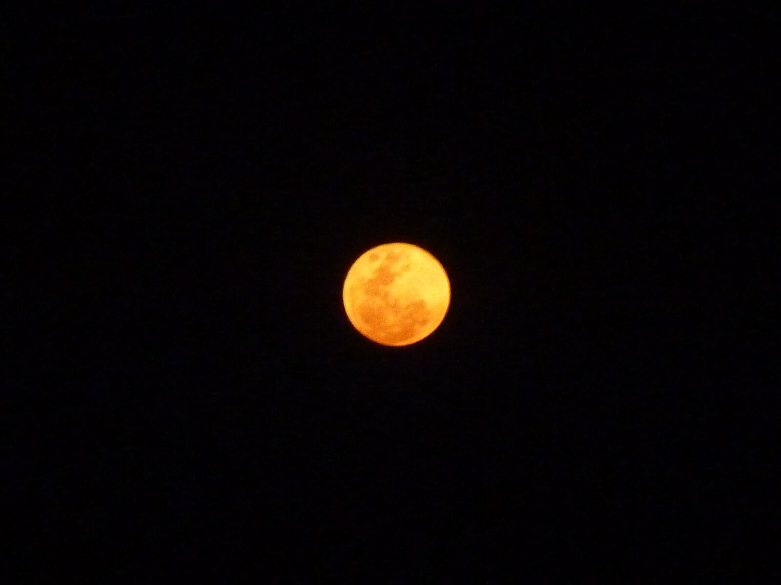 Spectacular full moon from Clark's Inn, Mysore, India