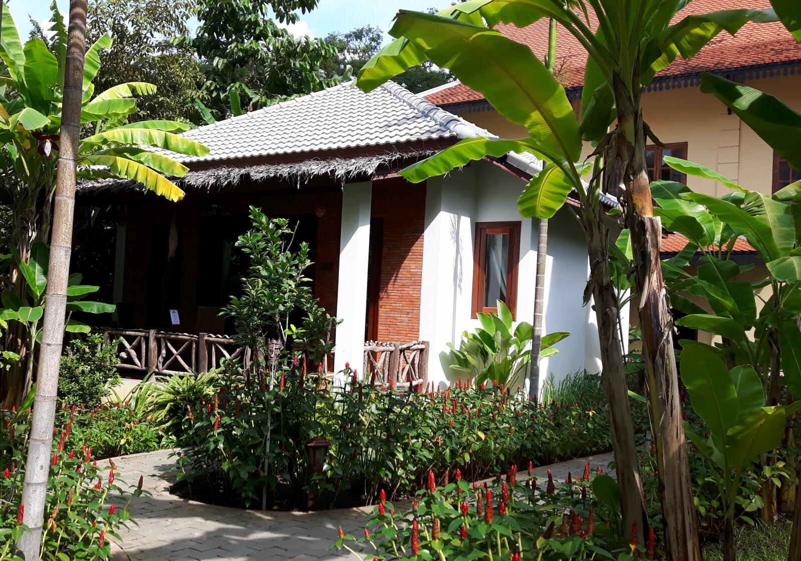 Our bungalow in La Rivire D'Angkor hotel, Siem Reap