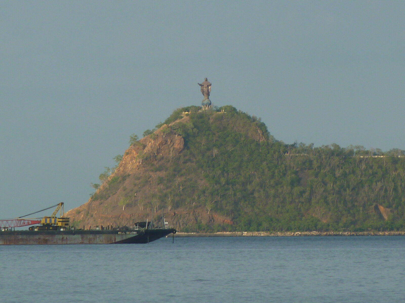 Christo Rei statue at Dili, Timor-Leste (East Timor)