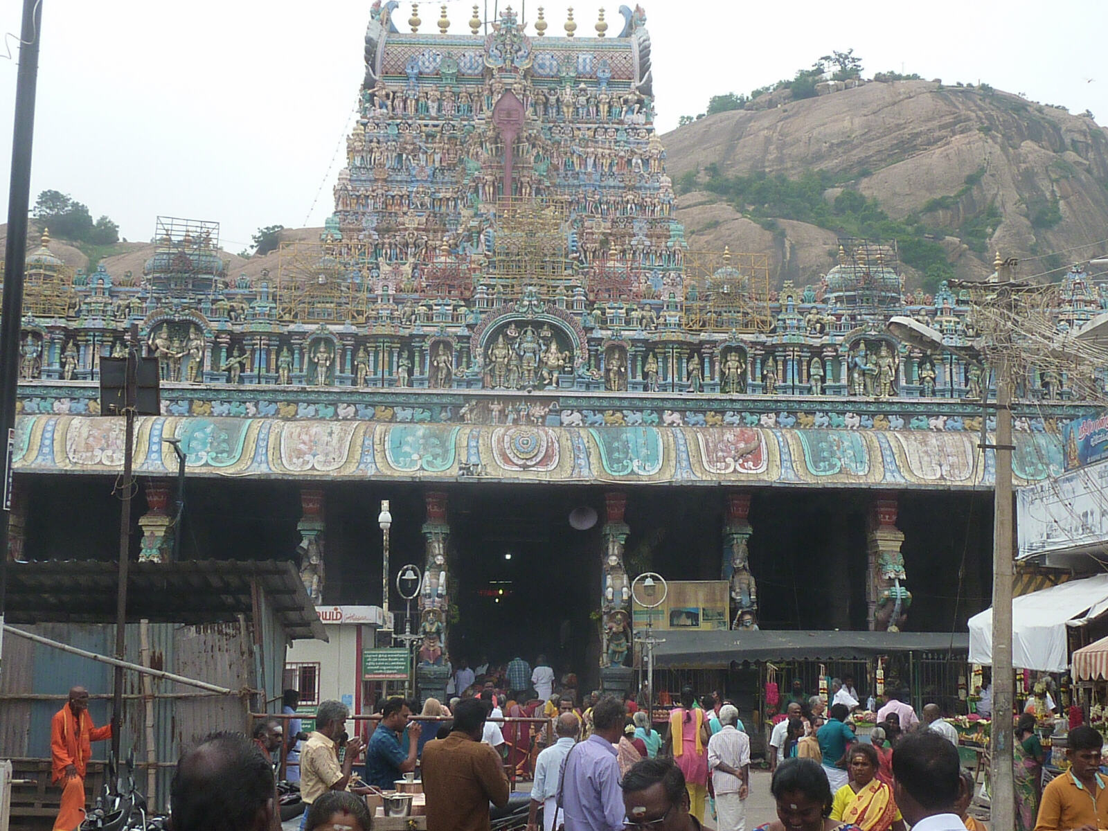 Tirupparakundram Temple near Madurai, Tamil Nadu