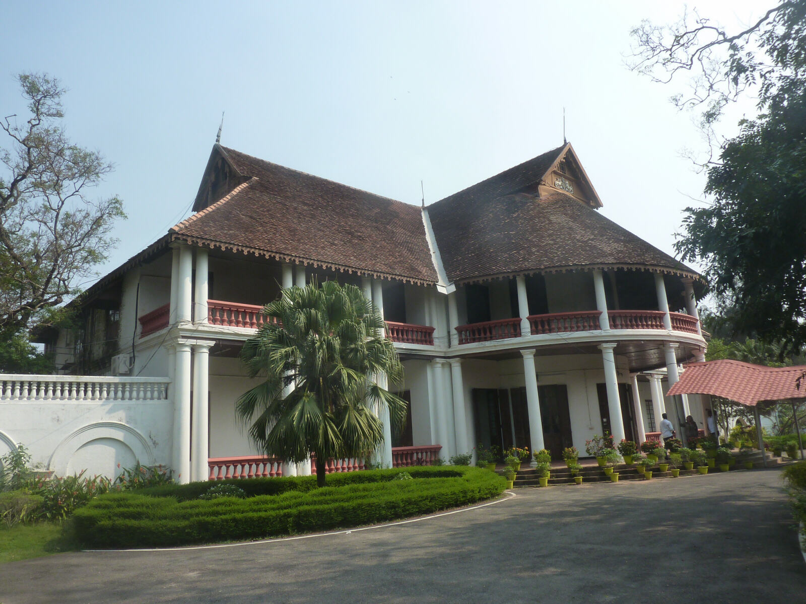 The former British Residency at Kollam, Kerala, India