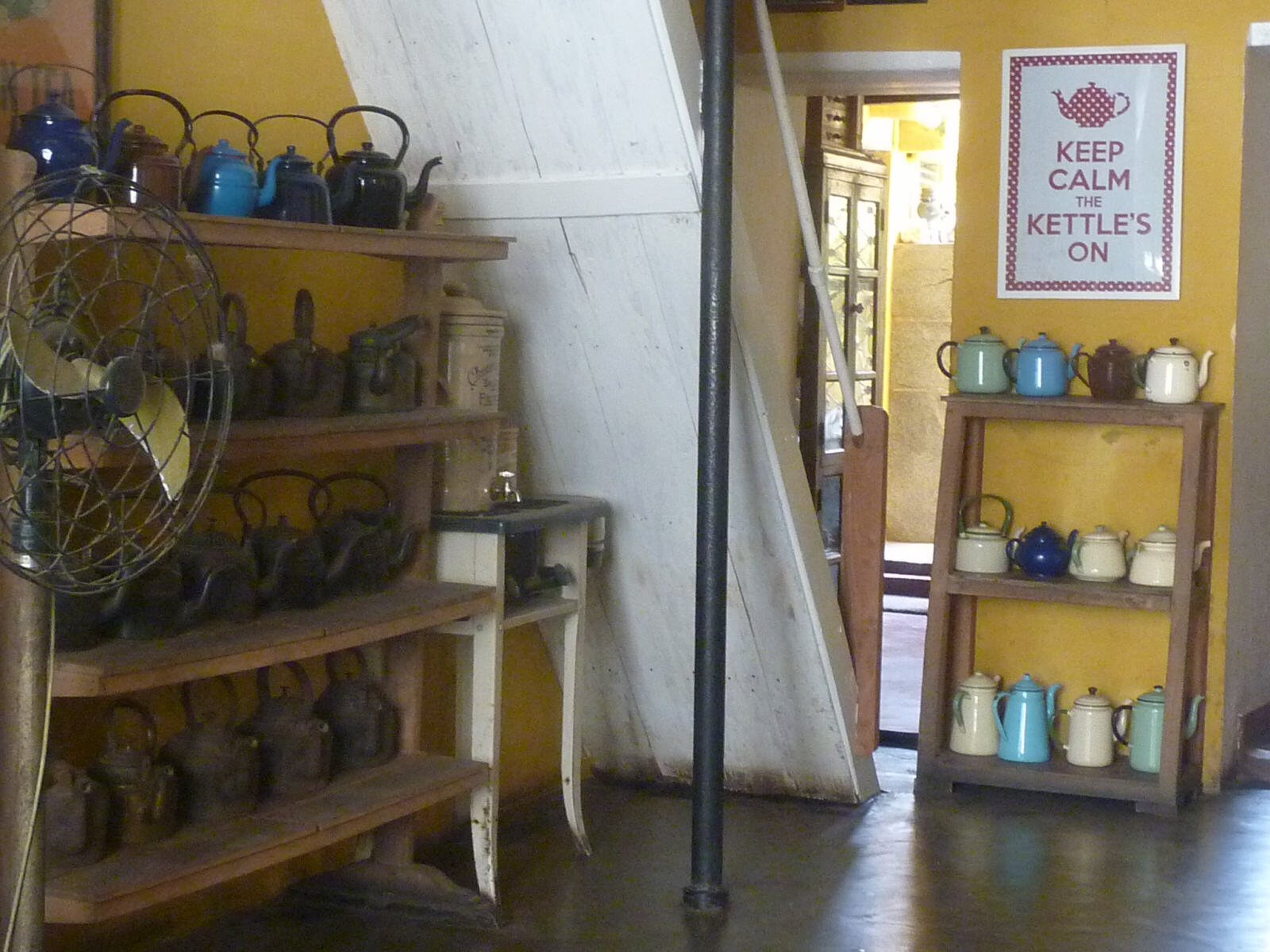 The Teapot Cafe in Kochi, Kerala, India