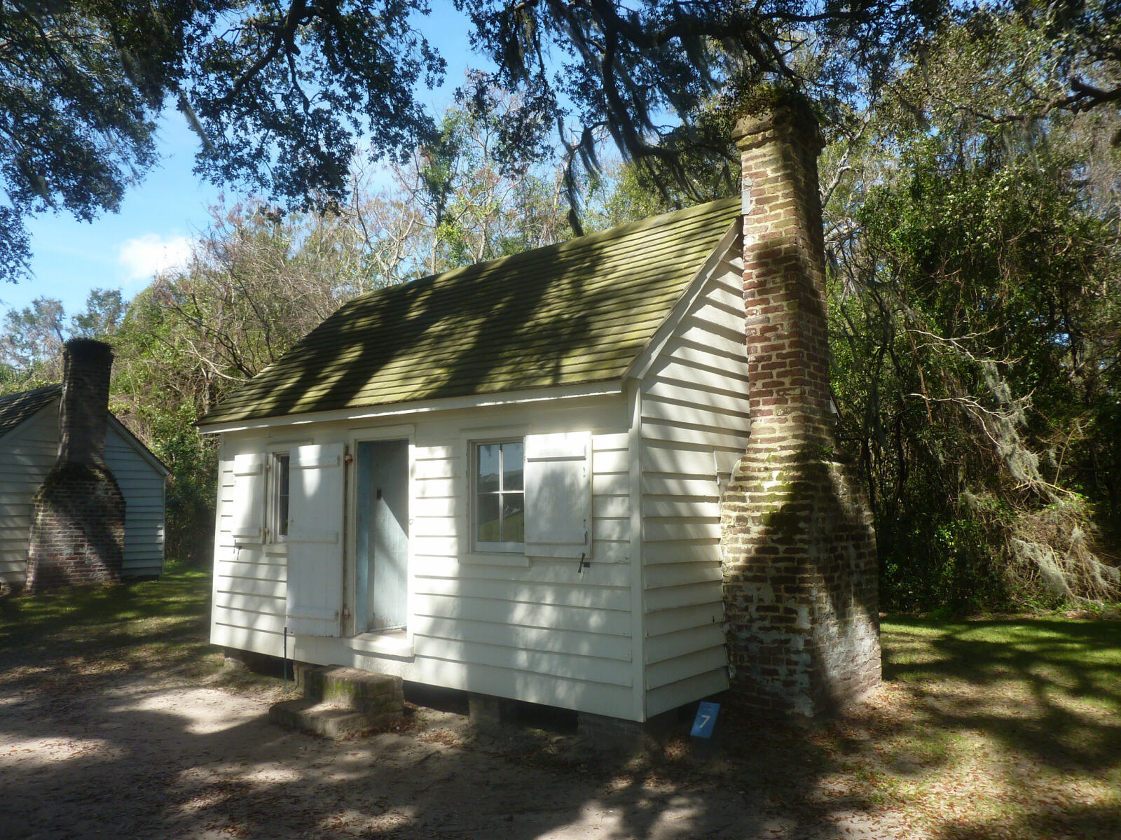 A slave house at McLeod plantation near Charleston