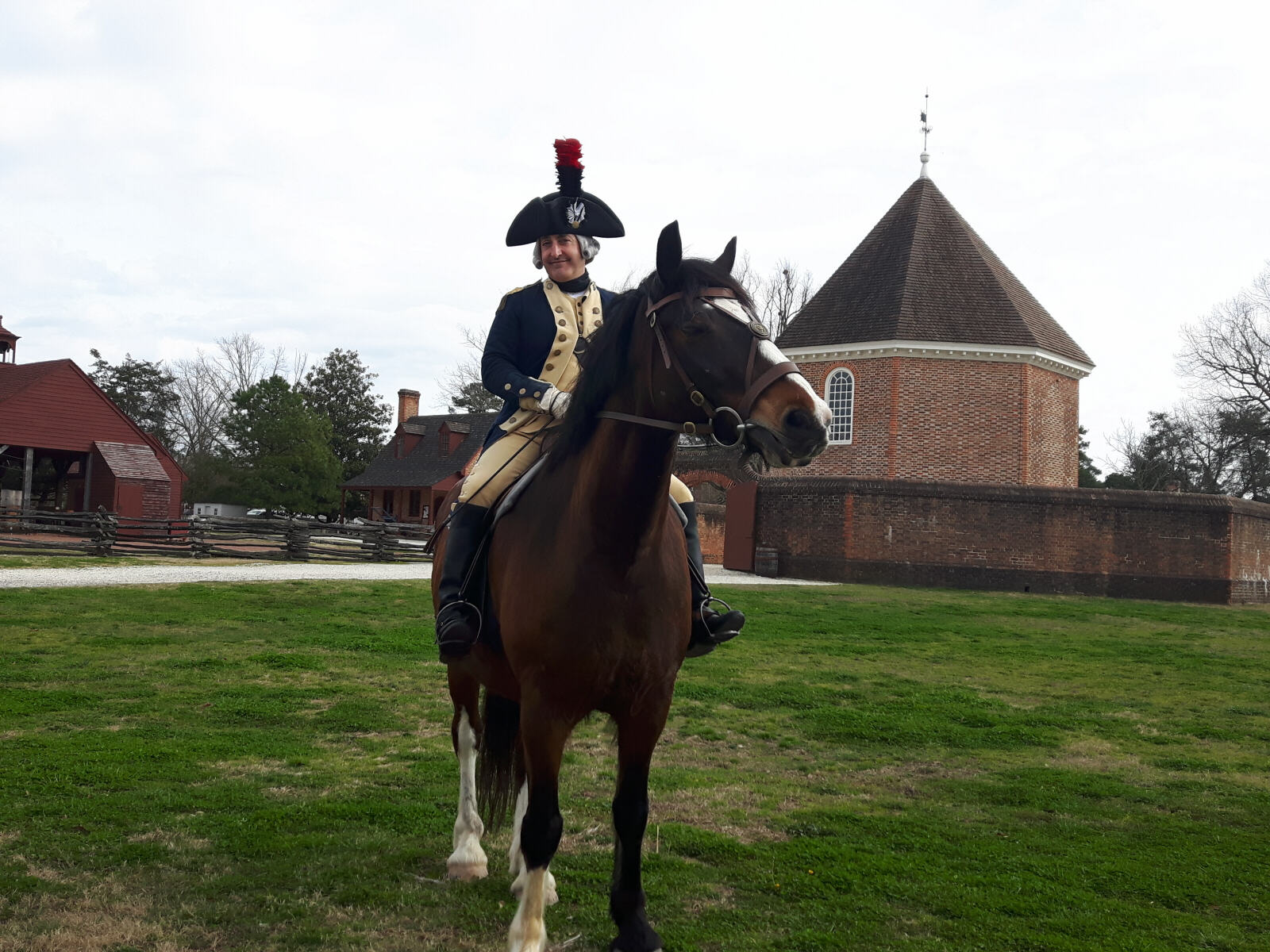 George Washington in Colonial Williamsburg, Virginia