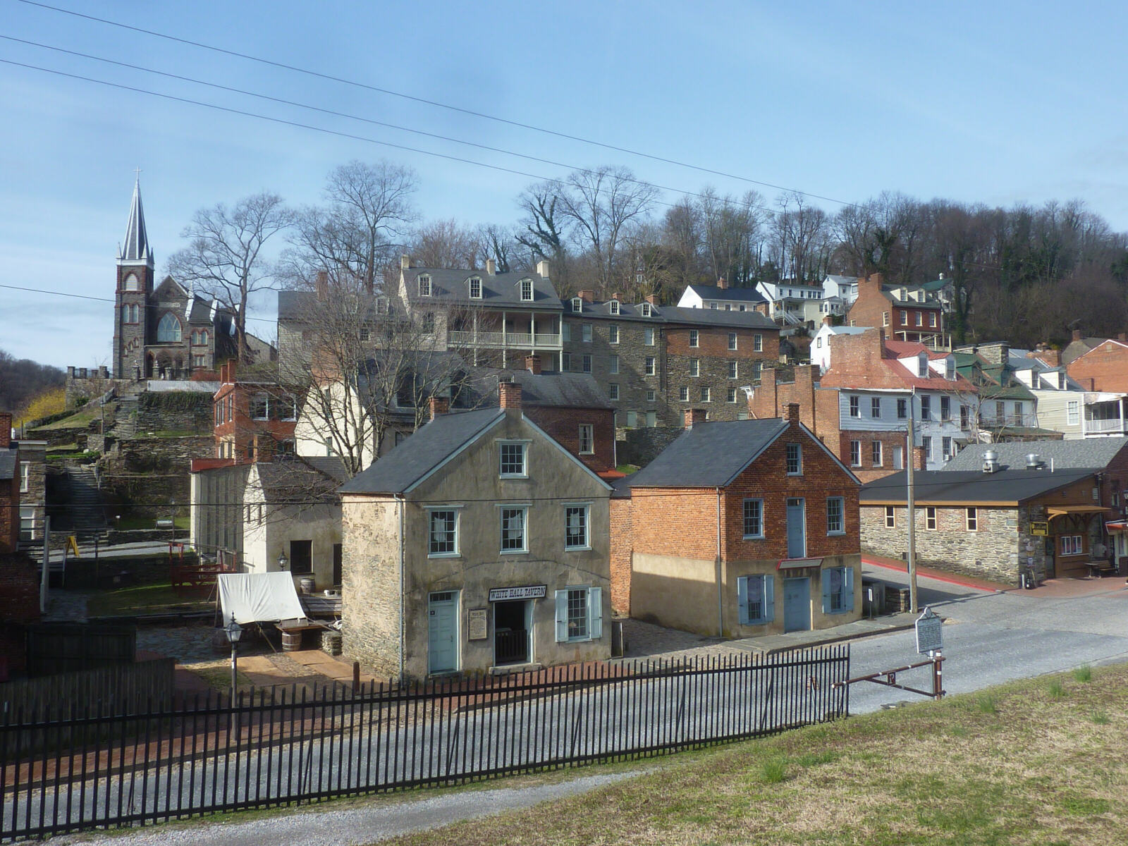 Harpers Ferry from the Amtrak station