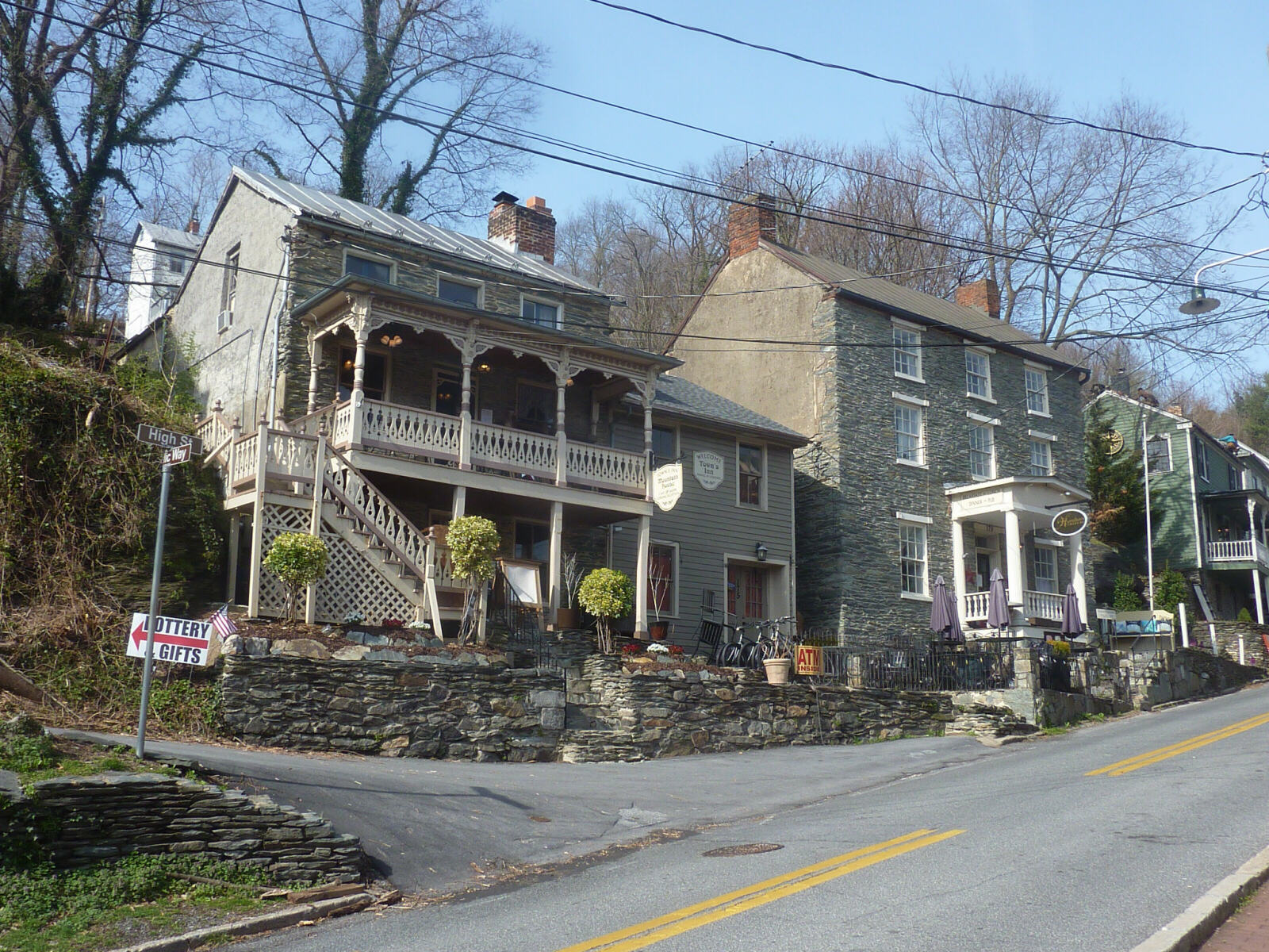 Towns Inn in the High Street, Harpers Ferry