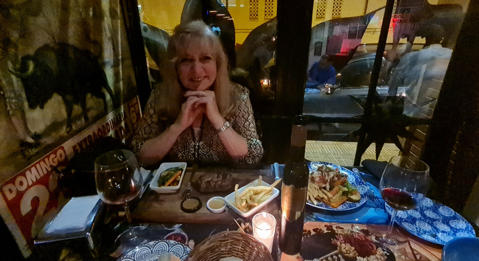 Dinner at La Bodega in Casablanca