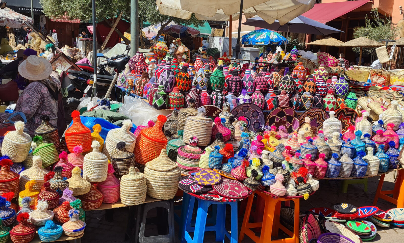 Rahba Kedima market in Marrakech
