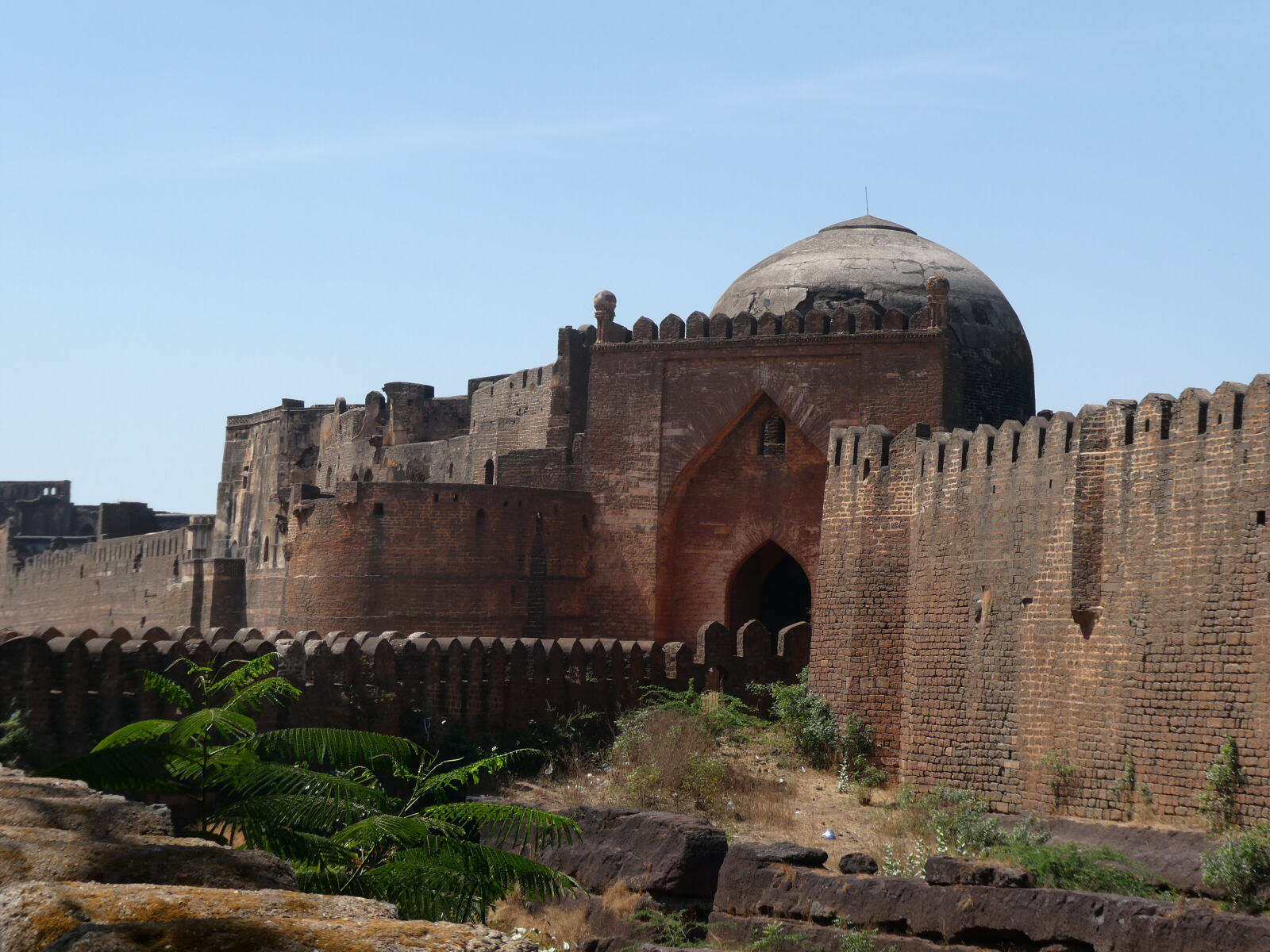 One of the gateways to Bidar fort, Karnataka, India