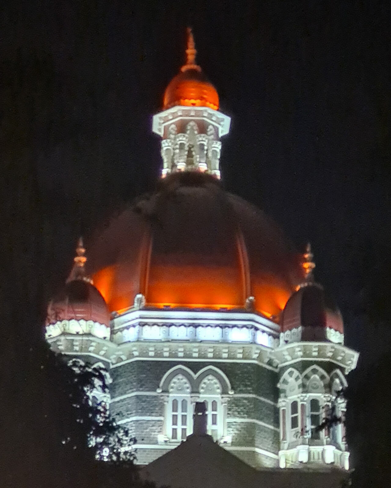 The tower of the Taj hotel, Bombay