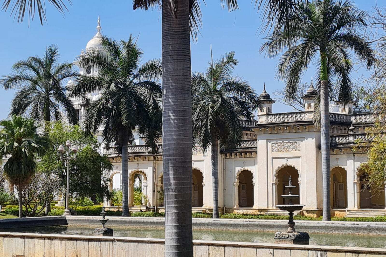 The Chowmahalla palace in Hyderabad, India
