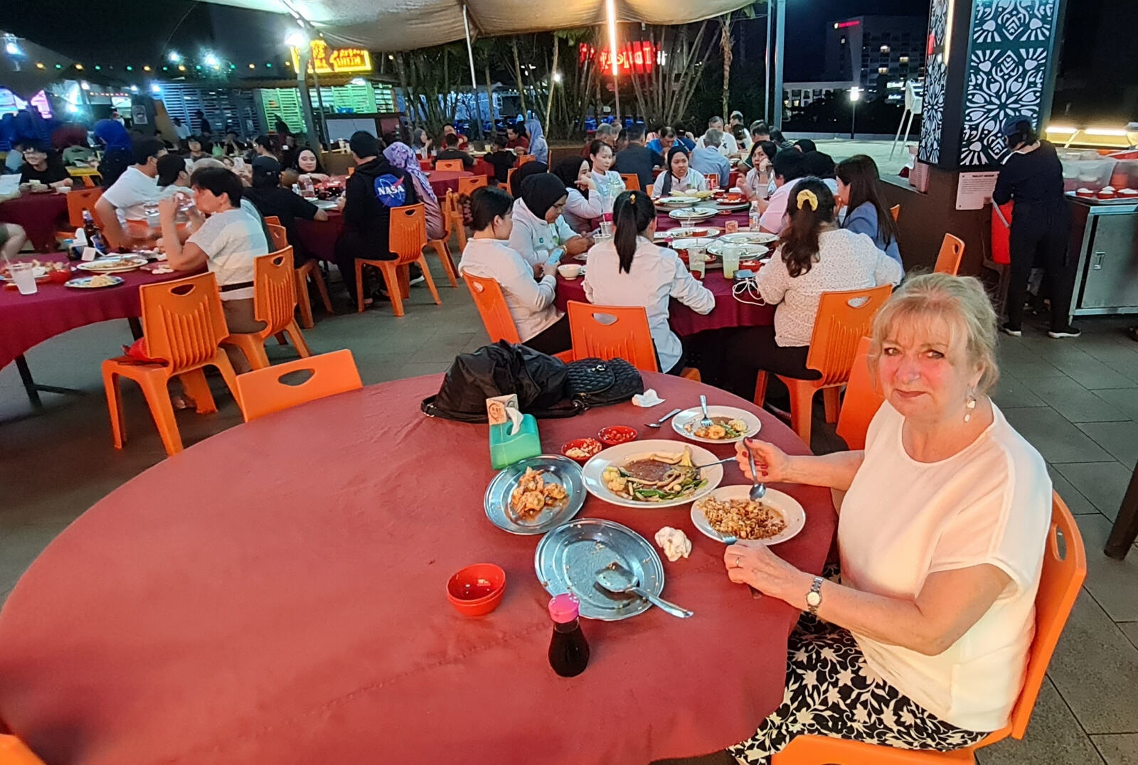 Top Spot fish food court Kuching