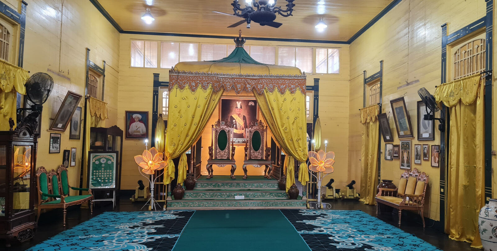 Istana Kadriyah longhouse palace in Pontianak, Borneo