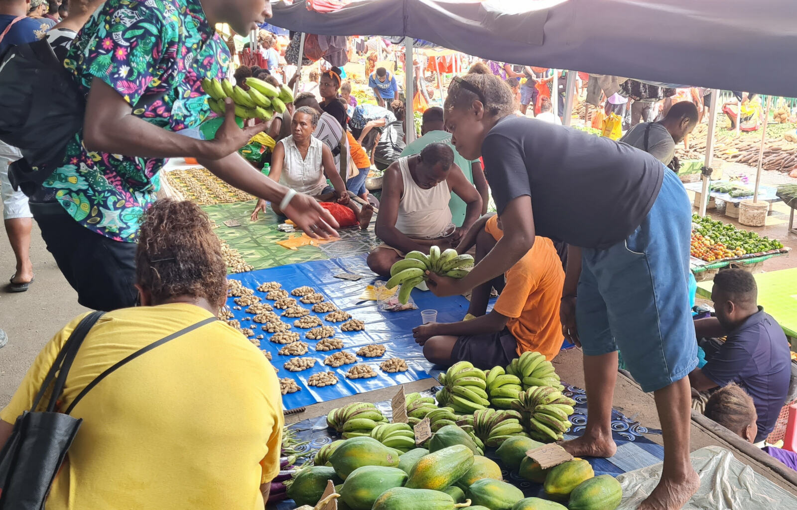 Honiara vegetable market