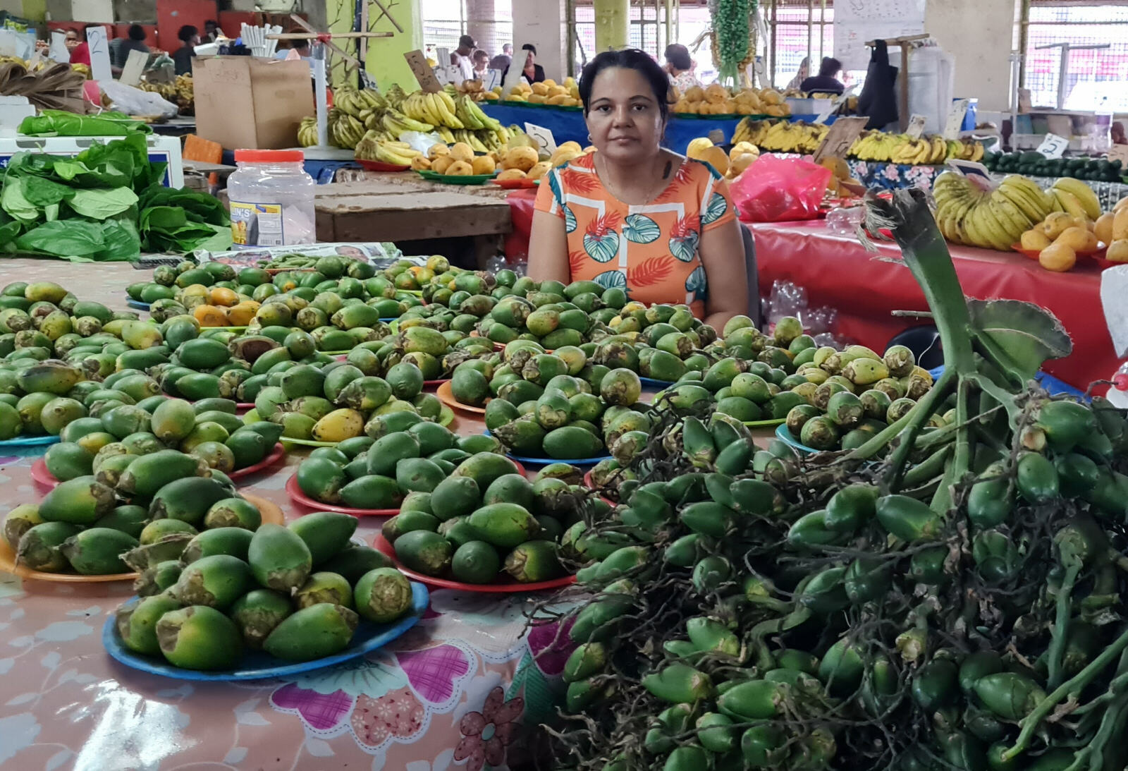 Betel nuts in Suva market, Fiji