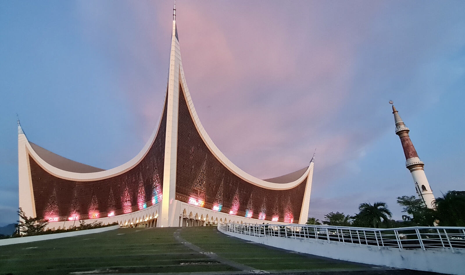 Raya Syekh Ahmad Khatib mosque in Padang, Sumatra, Indonesia