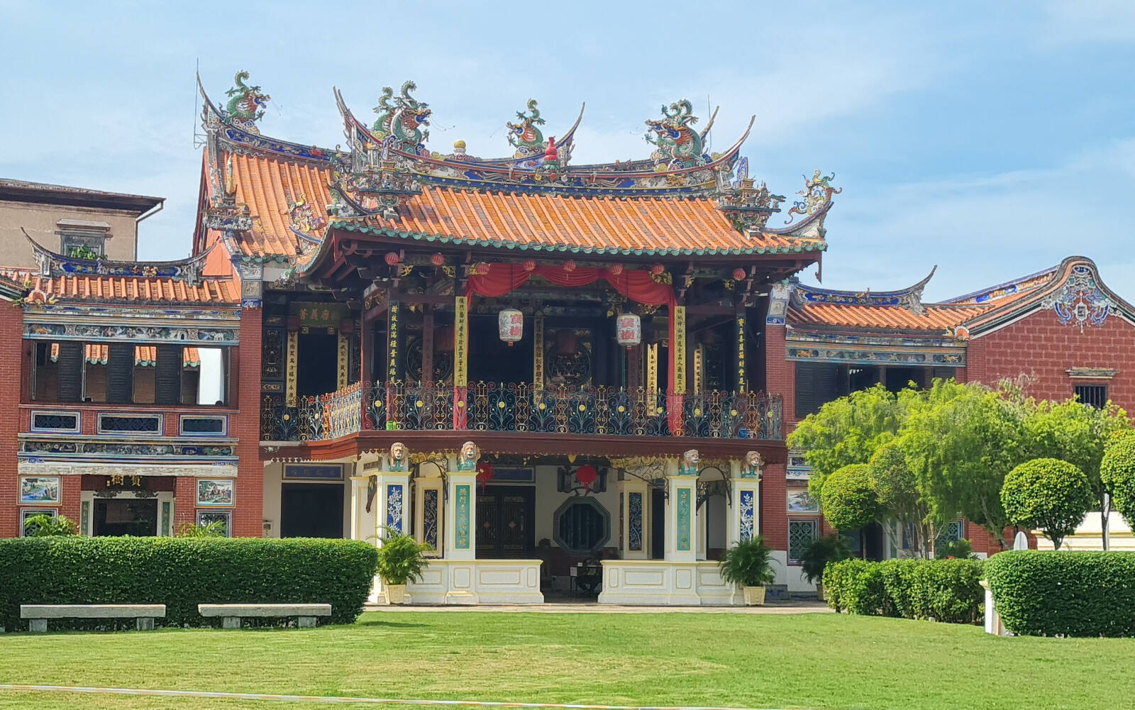 A Chinese temple in Penang, Malaysia