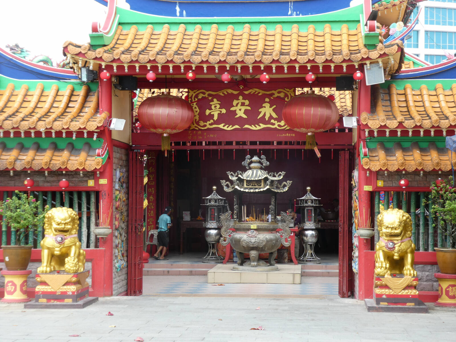 Tua Pek Kong Chinese temple in Sibu, Sarawak, Borneo