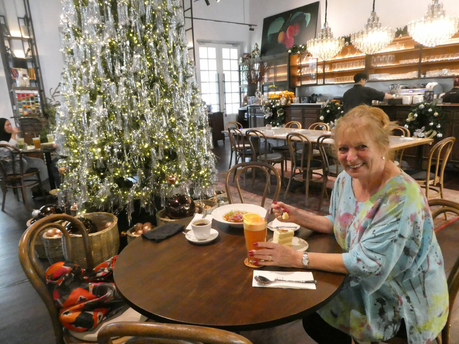 Cake in the Commons caf in Kuching, Sarawak, Borneo