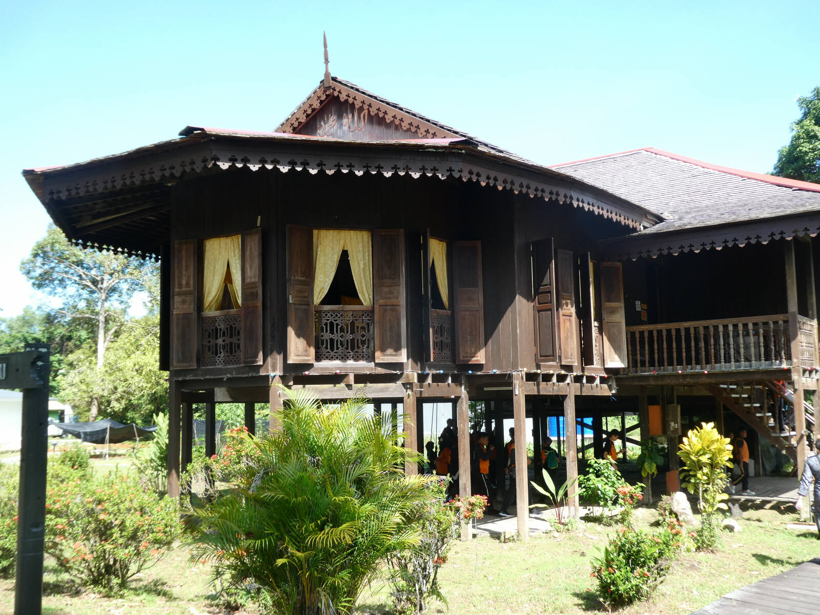 A house in the Sarawak Cultural Village near Kuching