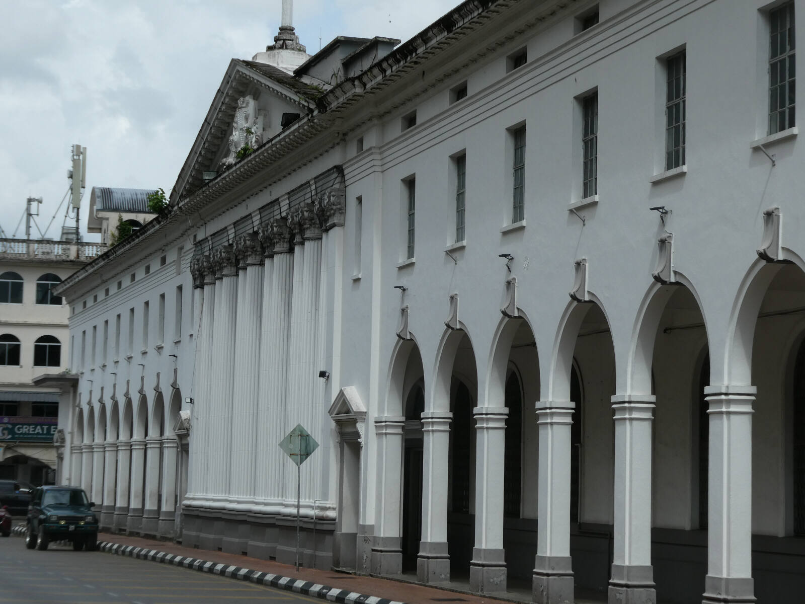 The neo-classical Post Office in Kuching, Sarawak