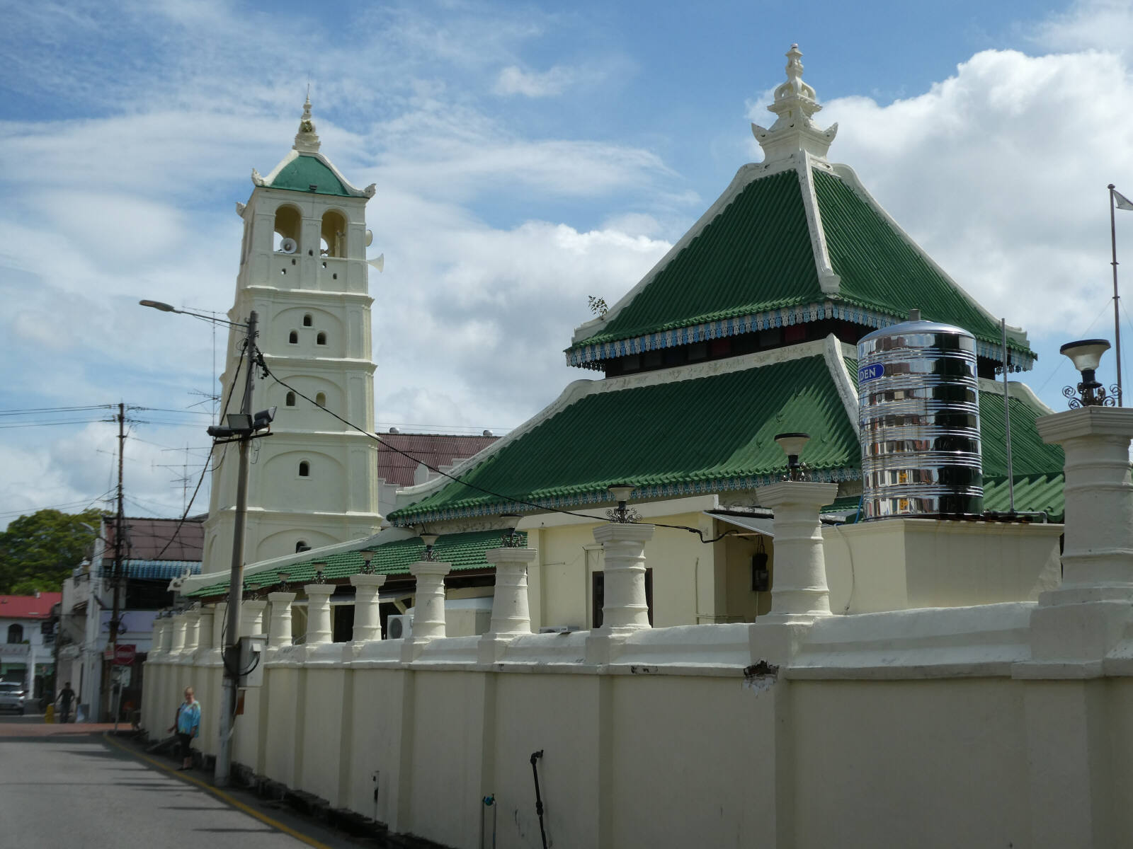 Kampung Keling mosque in 'Harmony Street' in Malacca