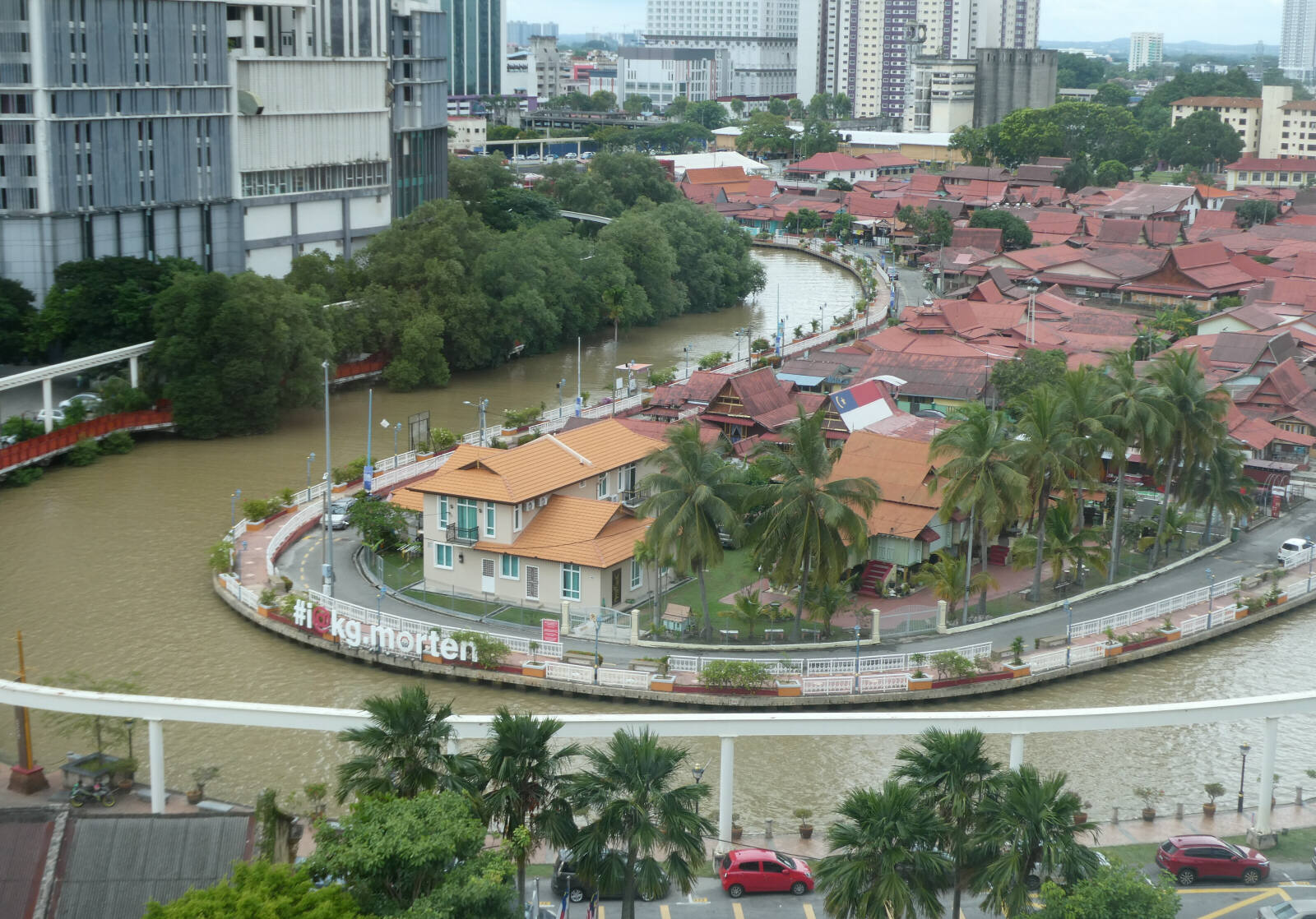 Kampong Morten, a fishing village in Malacca town