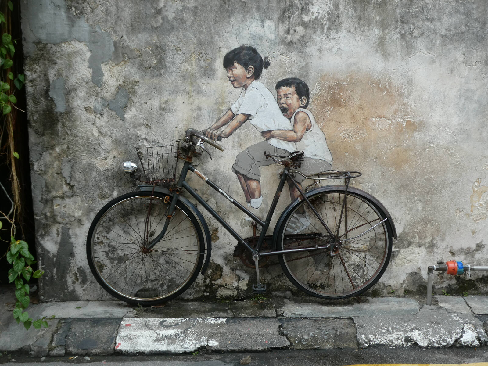 Street art in Georgetown, Penang, Malaysia