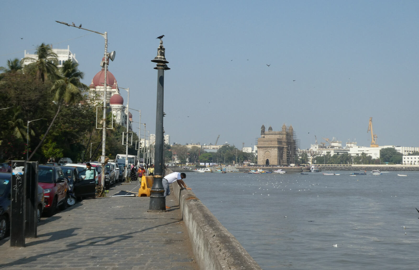 The Promenade or Strand Road, now Ramchandani Marg, in Mumbai The Promenade or Strand Road, now Ramchandani Marg, in Mumbai