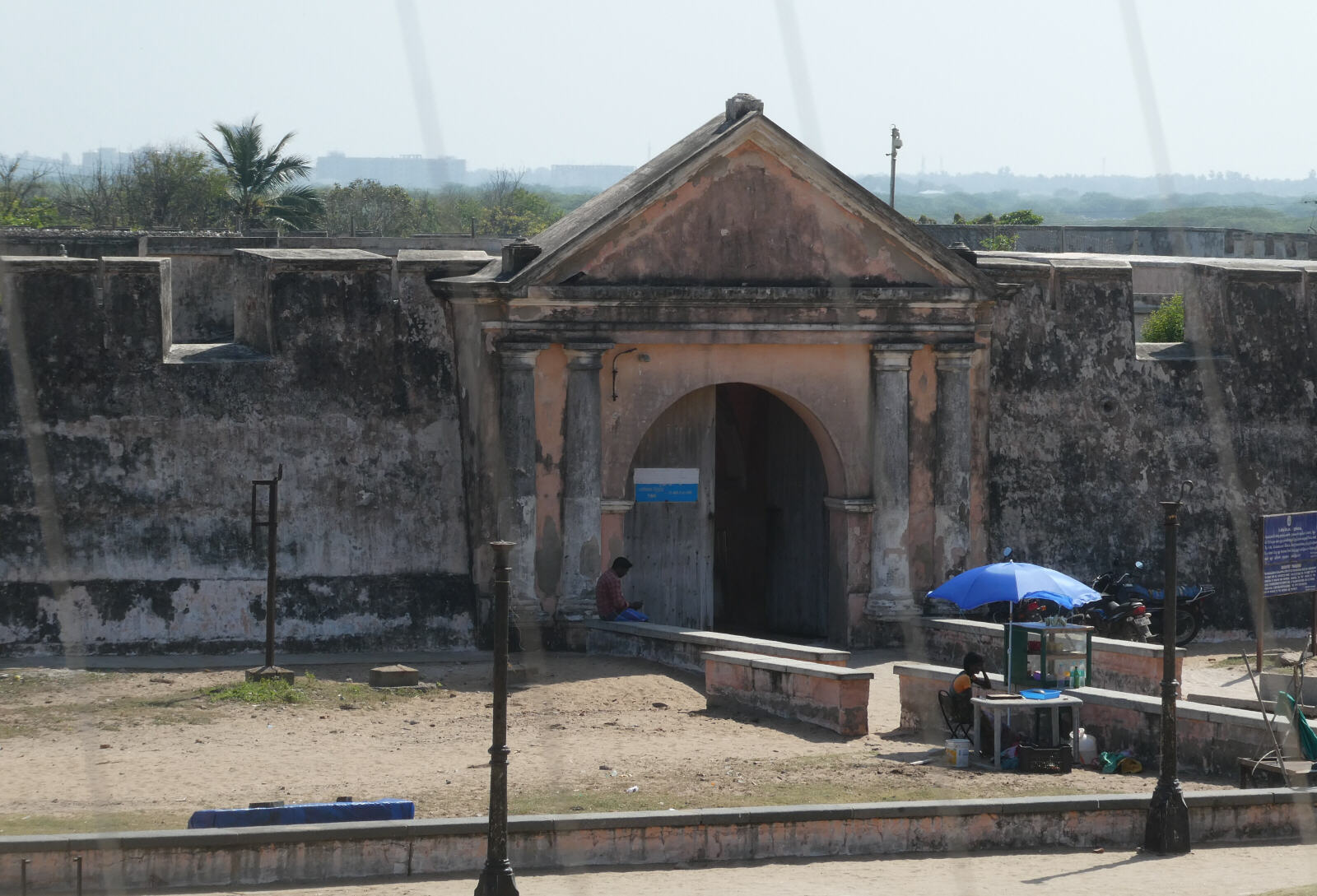 Gateway to the fort in Tranquebar, Tamil Nadu, India Gateway to the fort in Tranquebar, Tamil Nadu, India