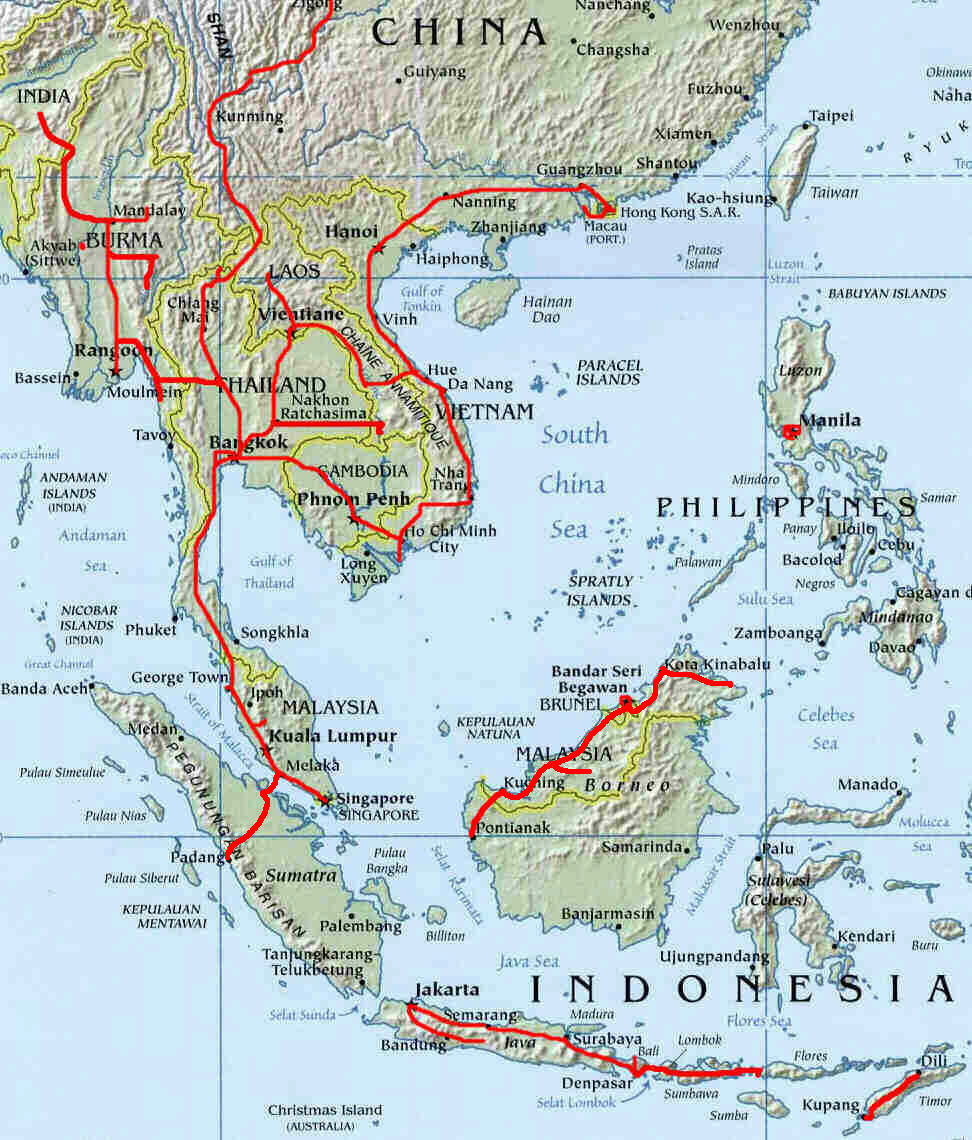 Our grand tour around southeast Asia