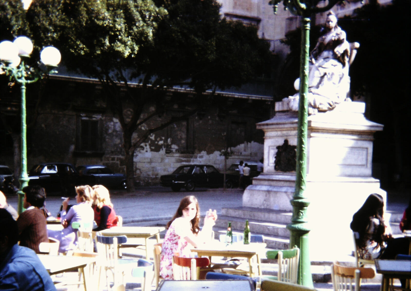 Queen's Square (now Republic Square) in Valletta, Malta in 1972