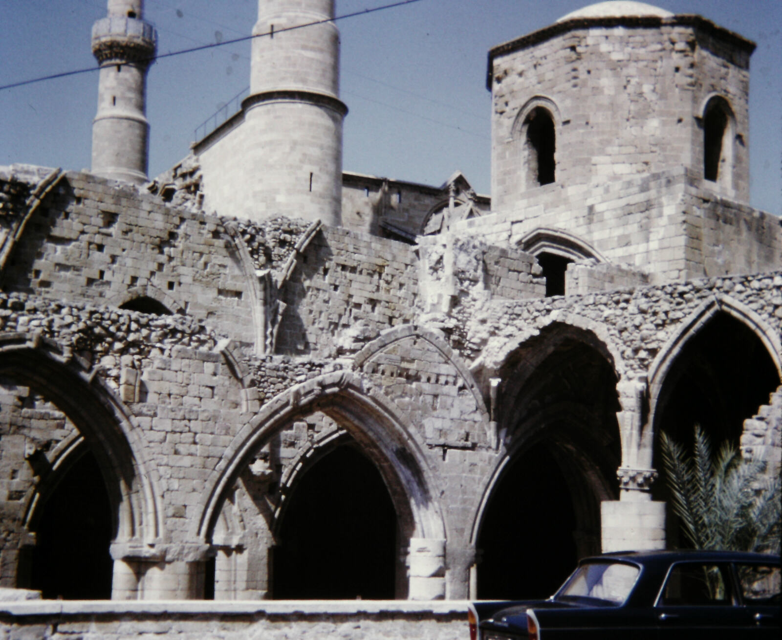 The Bedesten in Nicosia, Cyprus in 1973