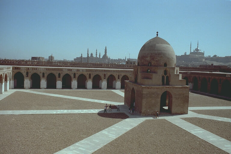 Ibn Tulun mosque in Cairo, Egypt in 1984