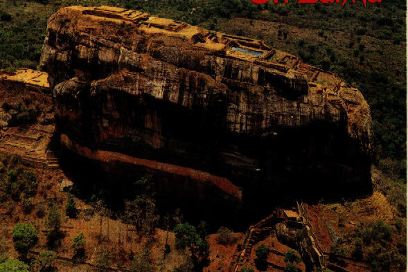 The ancient rock fortress of Sigiriya in Sri Lanka in 1992