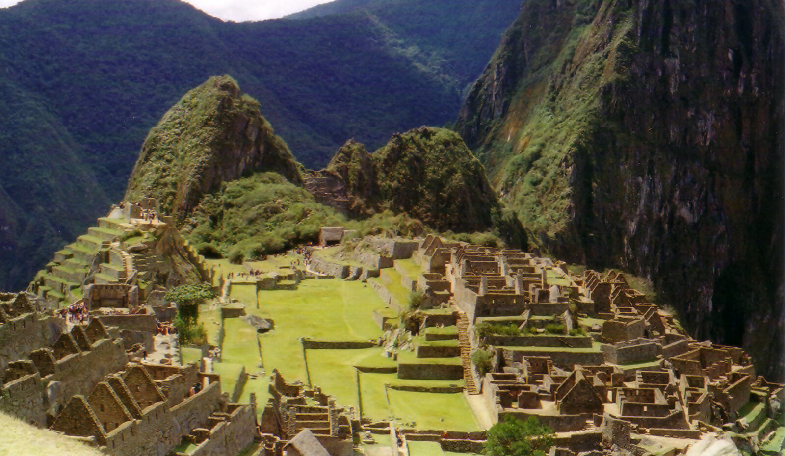 Machu Picchu in Peru in 2003