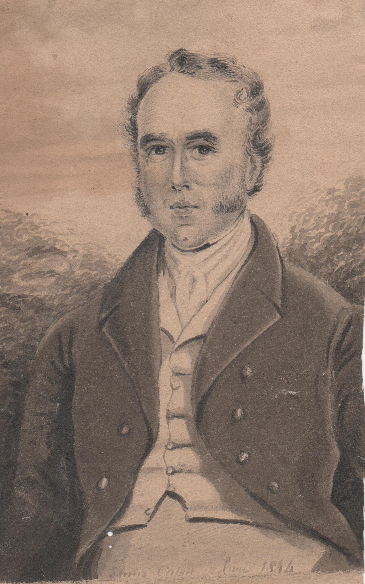 Portrait of James Cahill