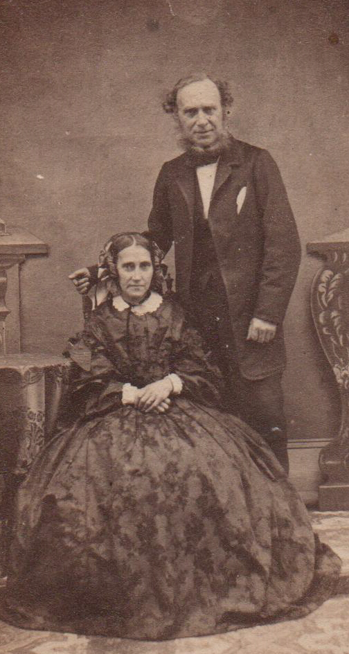 George and Elizabeth Marsh 'when they were first married'